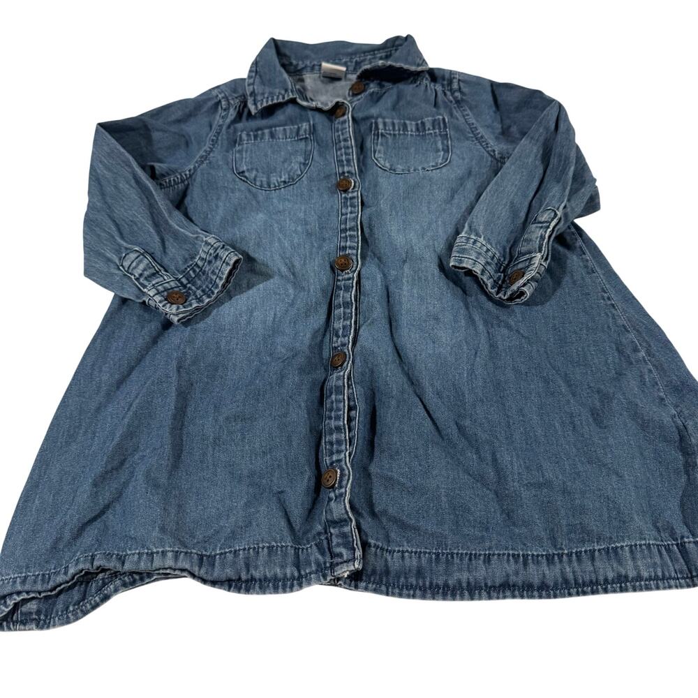 Old Navy Toddler Girl 18-24 M 100% Cotton Long Sleeve Dress